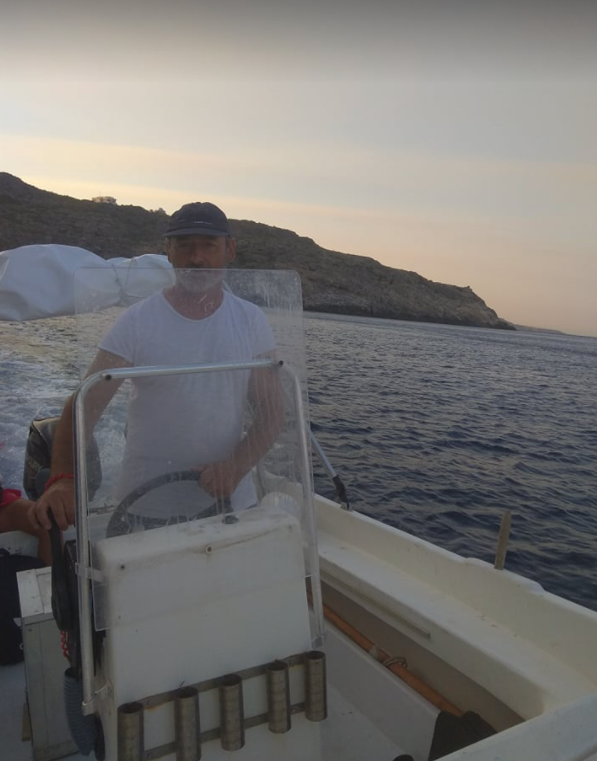 Fishing in Faliraki with boat